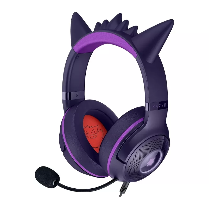 Razer Kraken Kitty V2 - Pokemon Gengar Ed. Ausinės Pridėtinės laidinės USB Type-A Rožinė