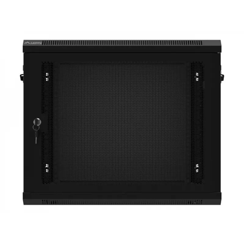 Sieninė spinta LANBERG WF01-6409-23B 9U, 60 kg, IP20, 600×450×512 mm, juoda