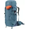 Kuprinė DEUTER Aircontact Core 50+10 Atlantic‑Ink — 50+10 L talpa, reguliuojama nugaros sistema