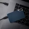 SSD diskas Intenso 250GB USB Type-C 3.2 Gen 1 mėlynai pilkas
