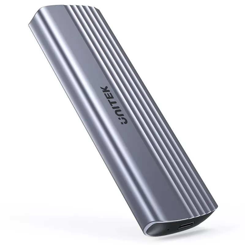 M.2 diskų dėklas - Unitek S1241B01 1x M.2 NVMe USB-C 10Gbps
