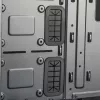 PC Case MODECOM Oberon Pro Midi Tower — juoda, palaiko ATX/microATX/ITX, 7 išplėtimo lizdai, iki 395 mm GPU, 5 HDD/3 SSD vietos