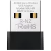 USB Wi‑Fi adapteris MERCUSYS MA14N — USB Type‑A, 2,4 GHz vienos juostos, iki 287 Mb/s, juodas