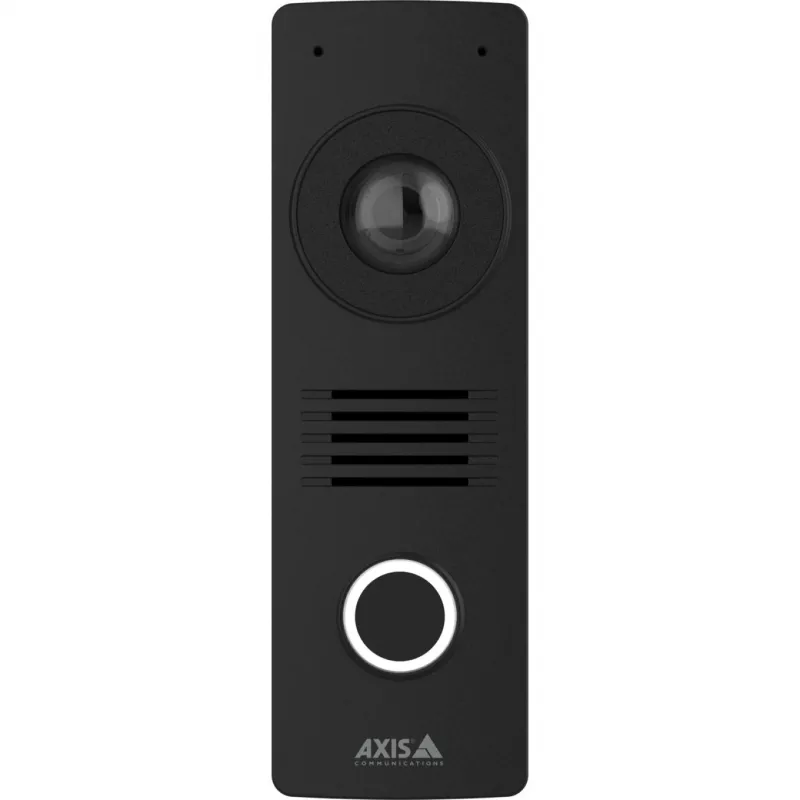 Vaizdo domofono sistema Axis I8116-E 5 MP juoda IP65 vertikali