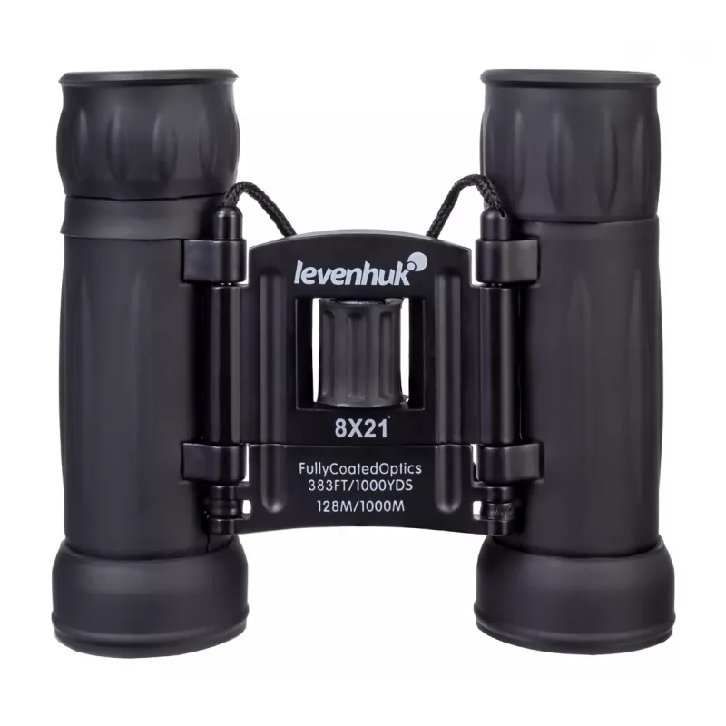 Binokliai Levenhuk Atom 8x21 Roof juodi didinimas 8x