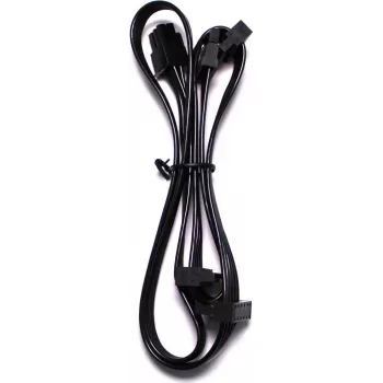 SATA laidas XILENCE XZ182 moduliniam maitinimo šaltiniui, jungtis SATA diskams