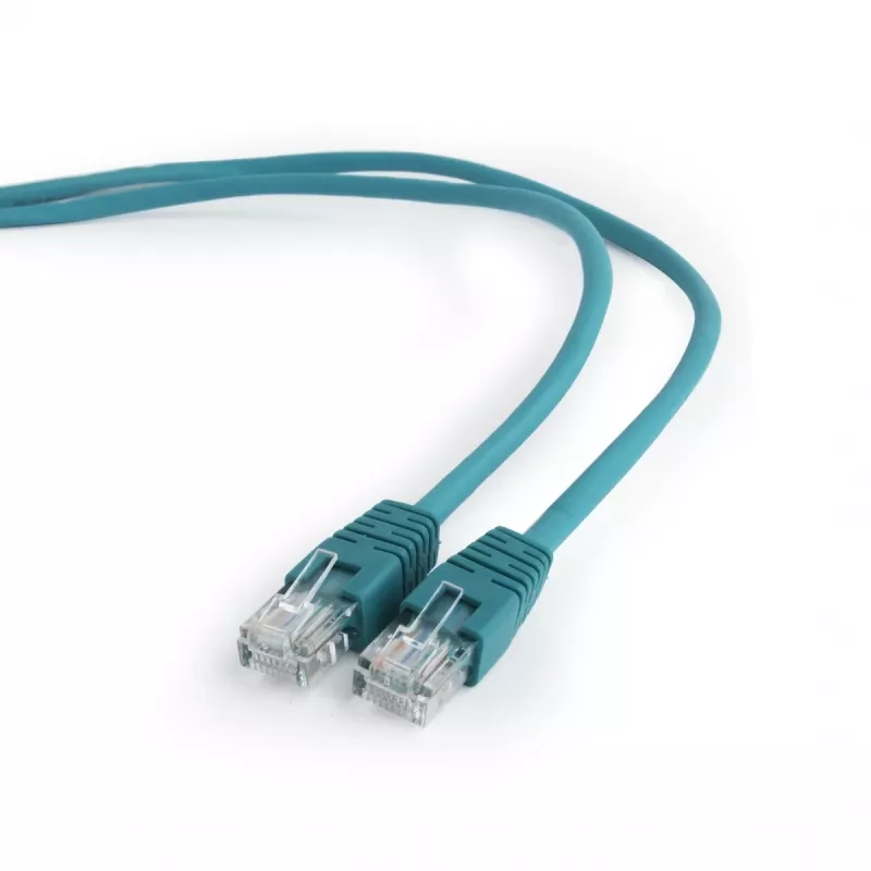 Tinklo kabelis Gembird PP12-0.5M/G RJ-45 Cat5e 0,5 m žalias