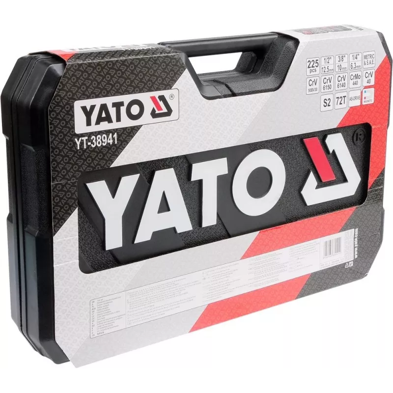 Mechanikos įrankių rinkinys Yato YT-38941