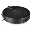 Robot vacuumeris TEESA Smart VAC 2 — apvalus, juodas, 1000 Pa siurbimo galia, 9,6 V/2000 mAh Li baterija, 0,2 L dulkių talpykla, Wi‑Fi, automatinis grįžimas