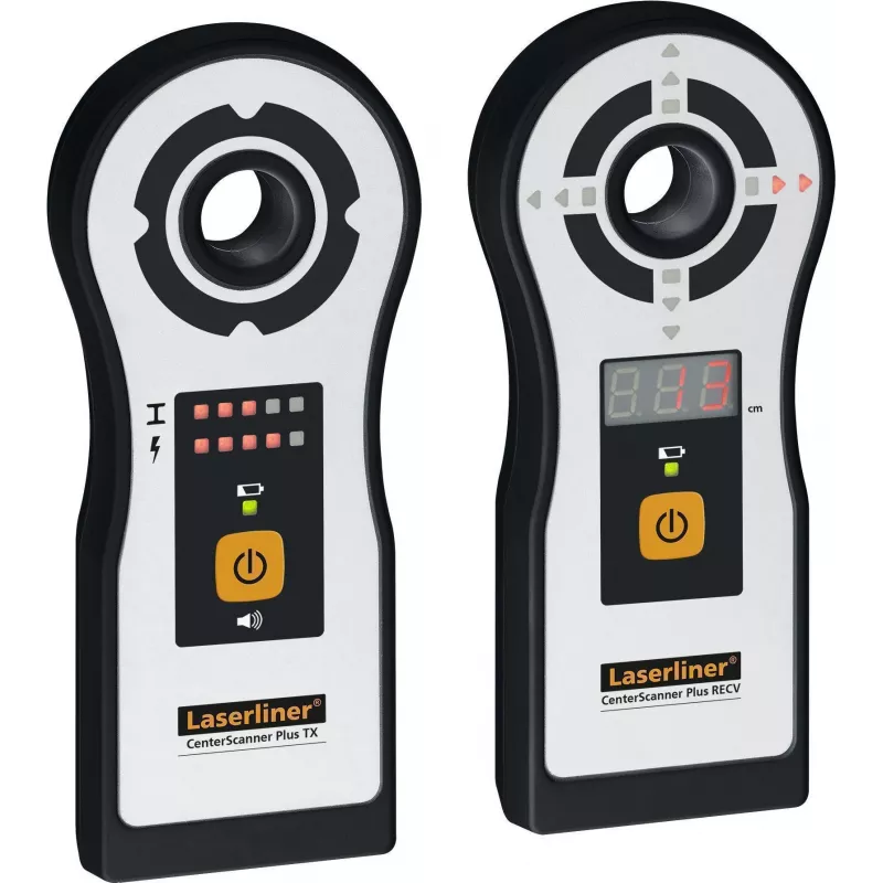 Laserliner CenterScanner Plus Laserliner juoda pilka 75mm 28mm 172mm