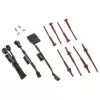 120 mm ventiliatorius Noctua NF-A20 FLX 200 mm, 12 V, 800 aps./min maks., 146,9 m³/val., 18,1 dB