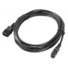 Lanberg C13- C14 Vde, 5 m maitinimo kabelio plėstuvas (ca-c13e-11cc-0050-bk)