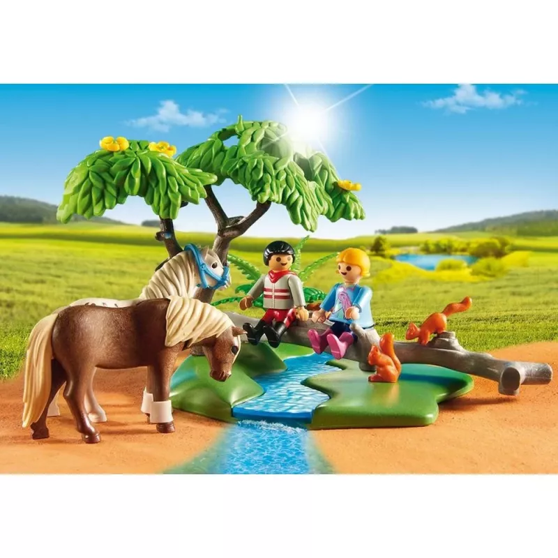 Playmobil Country Horseback Ride - Tier - Country Horseback Ride - 4 metai - Įvairiaspalvis (5685)