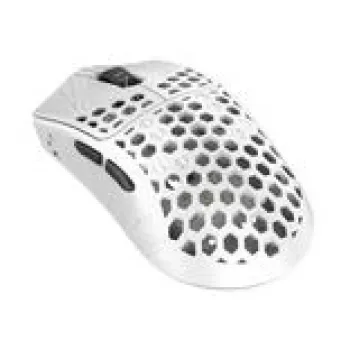 Žaidimų pelė Endgame Gear TENKO AKITSU MEDIUM — 40 g, PixArt 3950 jutiklis, 8K apklausos dažnis, balta