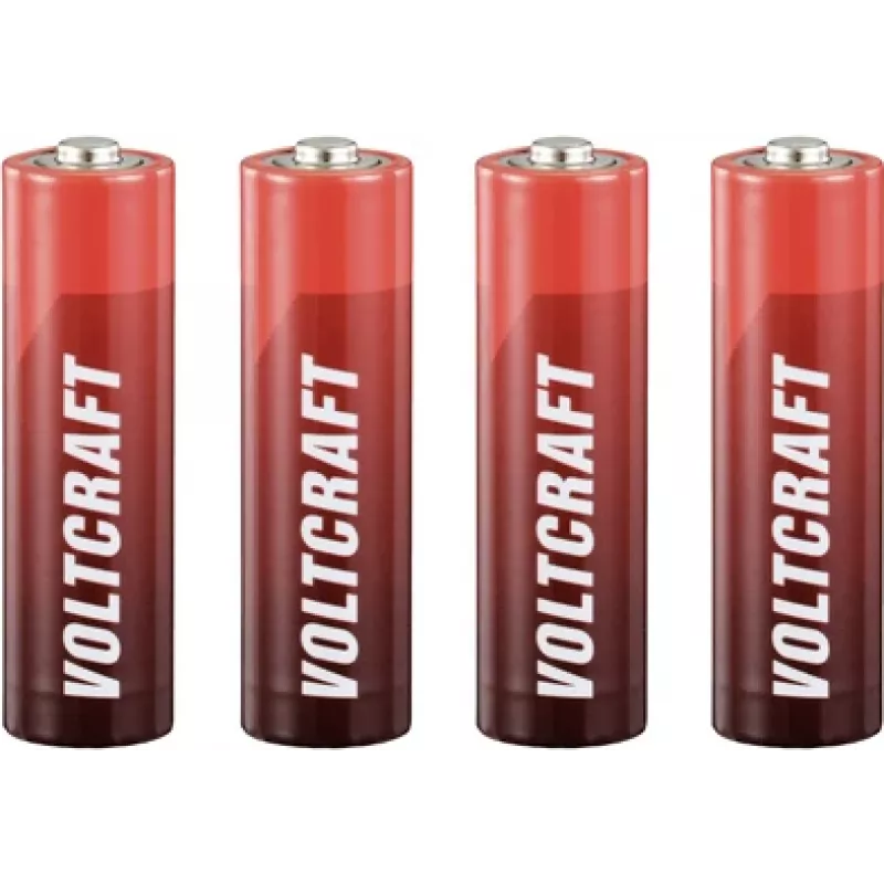 VOLTCRAFT LR06 Mignon (AA) baterija šarminė-mangano 3000 mAh 1,5 V 4 vnt. (VC-12714150)