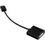 DisplayPort 1.2 > DVI24+1 keitiklis, kabelis juodas, 15 cm