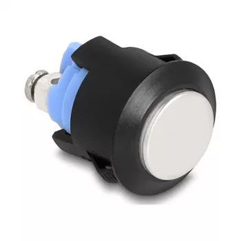 Mygtukas DELOCK 22045 16 mm, plastikinis korpusas, 2 sraigtiniai gnybtai