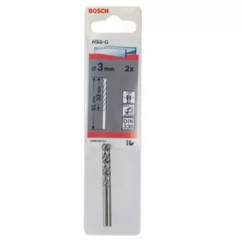 Sukamasis grąžtas Bosch Metal drill bit HSS-G DIN 338