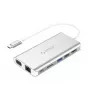 USB 3.0 4 prievadų aliuminio šakotuvas, extra digital XC-304-SV-PRO