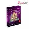 3D dėlionė CubicFun Šv. Bazilijaus katedra su LED apšvietimu, modelis 306-20519