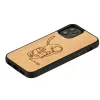 man and wood telefono dėklas Apple iPhone 12 mini — atspausdinta katė su raudona žuvimi