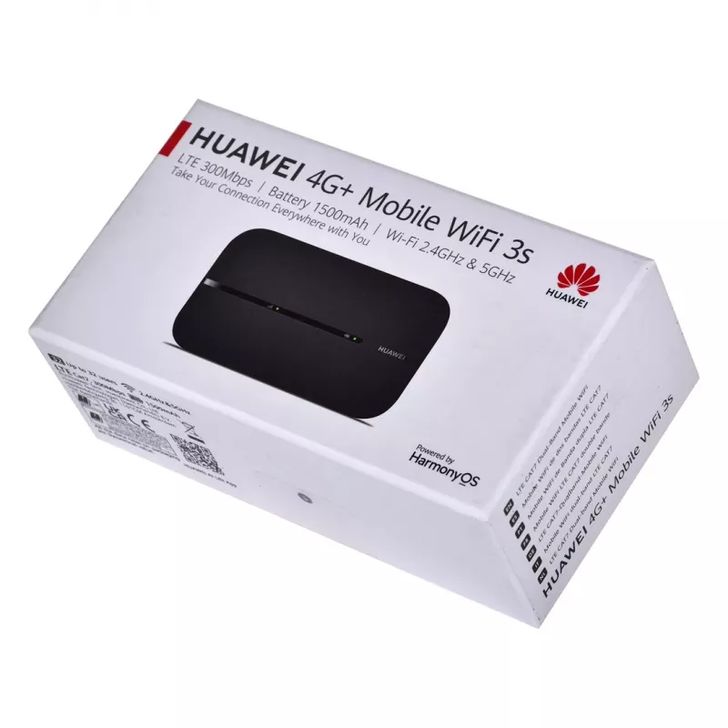 Huawei 4G mobilusis WiFi 3 belaidis maršrutizatorius Dviejų dažnių (2,4 GHz / 5 GHz) Bl