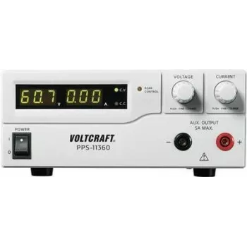 Voltcraft reguliuojamas laboratorinis maitinimo šaltinis PPS-11360 1–36 V/DC 0–5 A 180 W 2 x USB, nuotolinio programavimo (PPS-11360)