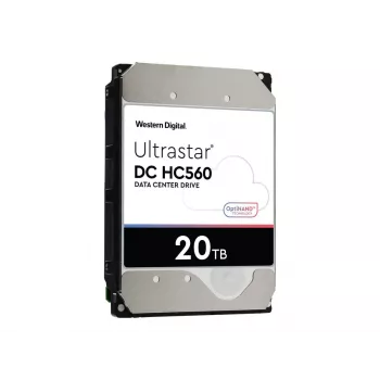 WD Ultrastar DC HC560 - Festplatte - 20TB - intern - 3.5 (8,9 cm) - SATA 6Gb/s - 7200 U/min - Puffer: 512MB (0F38785)