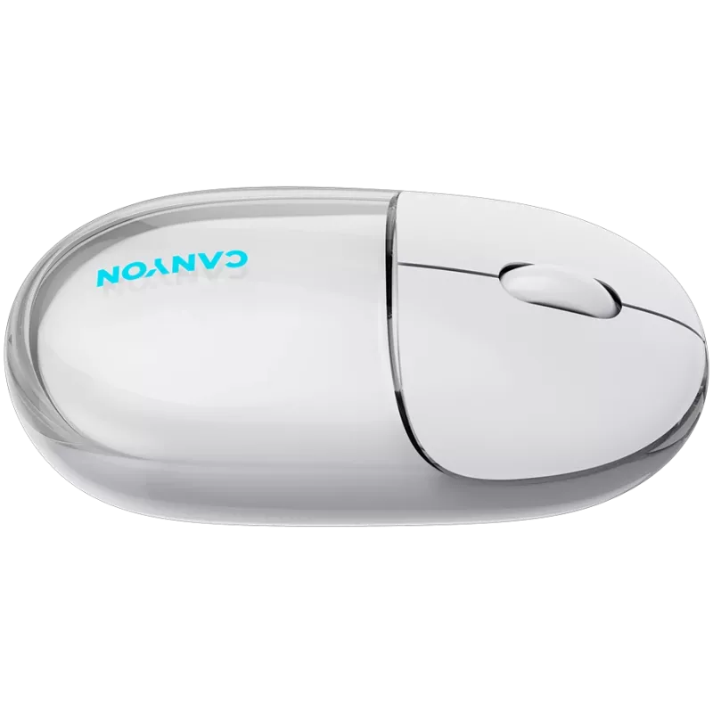 CANYON pelė OnClick 24 BT/ Wireless Transparent/White