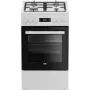 Dujinė kaitlentė ir elektrinė orkaitė BEKO FSM51339DWDS 50 cm, balta, energinio naudingumo klasė A