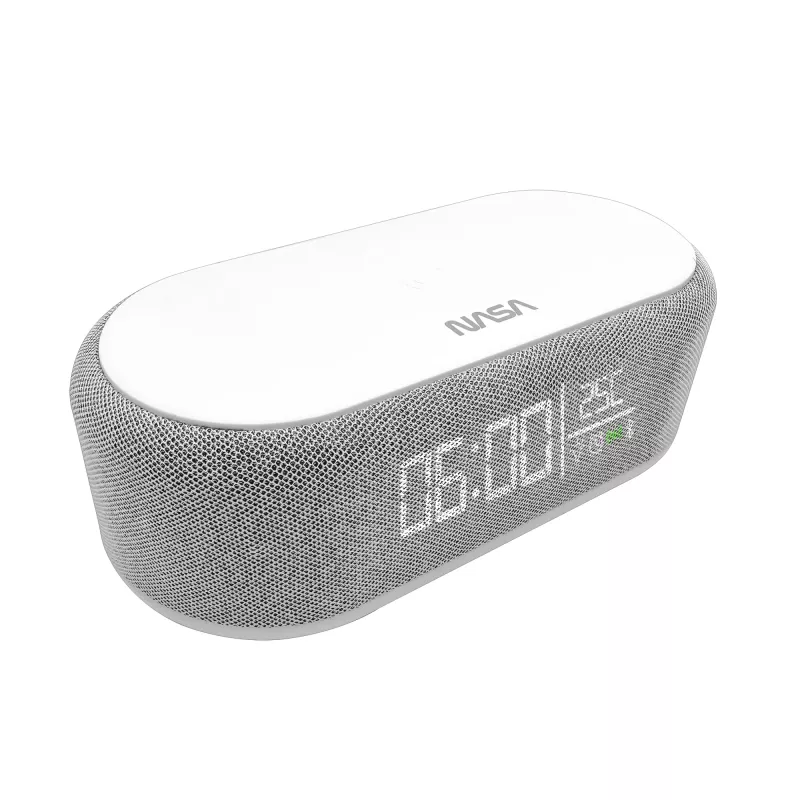 Bluetooth garsiakalbis, žadintuvas ir belaidis įkroviklis Nasa SPC400