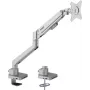SpeaKa Professional SP-MM-600 Viengubas Monitoriaus Stalo Laikiklis 43,2 cm (17) - 81,3 cm (32) Dujinės Spyruoklės Technologija, Integruotas Dokas, Pakreipiamas, Pasukamas (SP-10493144)