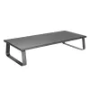 Nešiojamojo kompiuterio stovas LOGILINK BP0065 — plieninis, 600×260×120 mm, atlaiko iki 20 kg, juodas