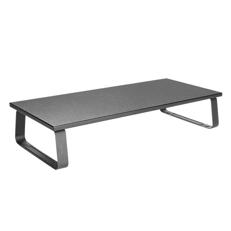 Nešiojamojo kompiuterio stovas LOGILINK BP0065 — plieninis, 600×260×120 mm, atlaiko iki 20 kg, juodas