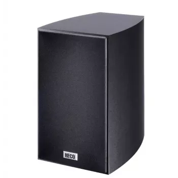 Grindinės kolonėlės Heco Victa ELITE 202 juodos pora — 2 juostų, 2.0 kanalų, 65 W RMS, 35–40 000 Hz, 8 Ω, 89 dB, žemų dažnių refleksas, MDF