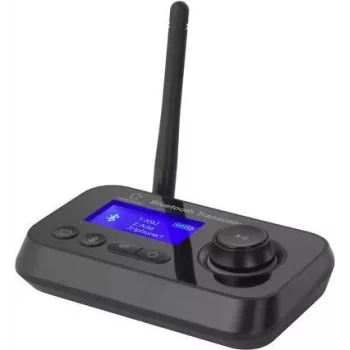 Renkforce RF-BTR-210 Bluetooth® muzikos siųstuvas / imtuvas Bluetooth versija: 5.0 10 m integruotas LED indikatorius (RF-5087934)