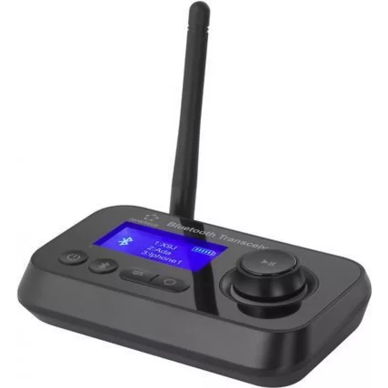 Renkforce RF-BTR-210 Bluetooth® muzikos siųstuvas / imtuvas Bluetooth versija: 5.0 10 m integruotas LED indikatorius (RF-5087934)