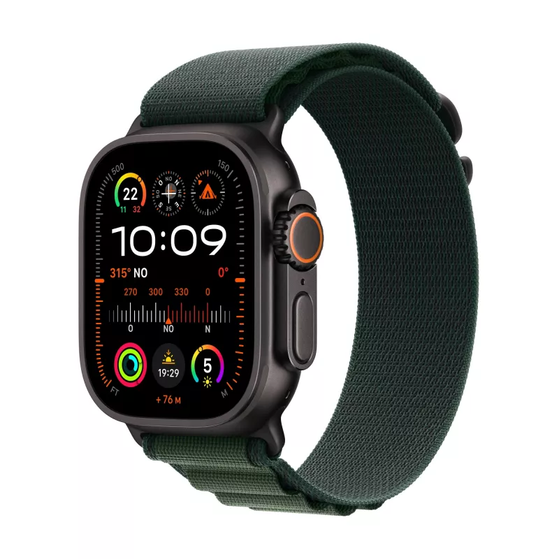 “Apple Watch Ultra 2” - 49 mm - juodas titanas