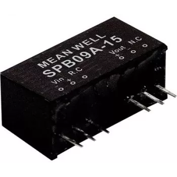 maitinimo adapteris MEAN WELL SPB09A-24, 9 W, 24 V, 0,375 A, RoHS