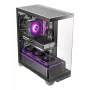 TACENS Mars Gaming MCPRISMA Midi Tower kompiuterio korpusas, juodas, grūdintas stiklas, palaiko ATX/Micro-ATX/Mini-ITX, 2x3,5 colių + 2x2,5 colių lizdai