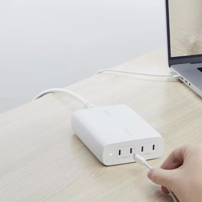Belkin WCH010VFWH mobiliojo įrenginio įkroviklis Baltas Vidaus