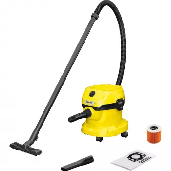 Kärcher 1.628-009.0 dulkių siurblys, juodas, geltonas, 12 l, 1000 W