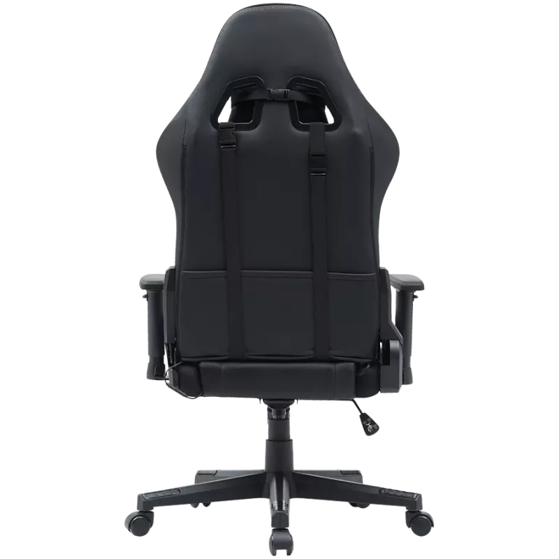 Žaidimų kėdė CANYON Irida RGBCH03 RGB juoda ergonomiško dizaino, reguliuojami porankiai, atlošiama atlošas