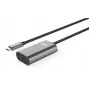 USB kabelis UNITEK U305A 5 m USB 3.2 Gen 1 USB C pilkas