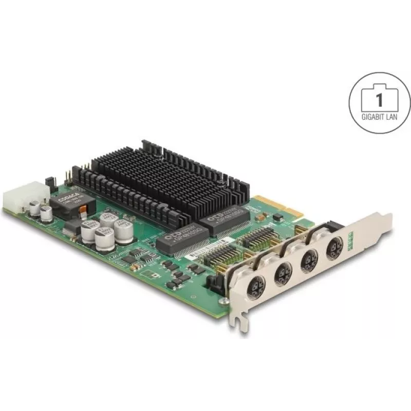 DeLOCK 86054 vidinė tinklo plokštė Ethernet 1000 Mbit/s PCI Express