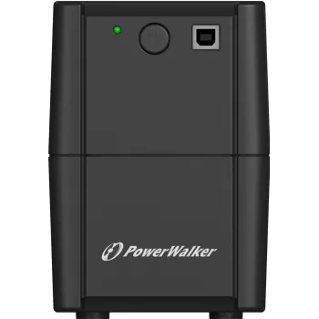 PowerWalker 10121070 nepertraukiamo maitinimo šaltinis (UPS) Line-Interactive 0,85 kVA 480 W 2 kintamosios srovės lizdai (-ų)