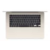 Apple MacBook Air Apple M4 nešiojamas kompiuteris 38,9 cm (15,3 inch) 16 GB 512 GB SSD Wi-Fi 6E (802.11ax) macOS Sequoia smėlio spalvos