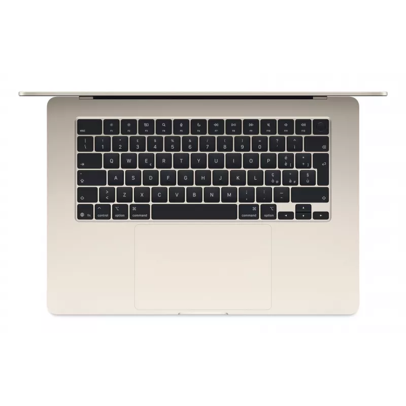 Apple MacBook Air Apple M4 nešiojamas kompiuteris 38,9 cm (15,3 inch) 16 GB 512 GB SSD Wi-Fi 6E (802.11ax) macOS Sequoia smėlio spalvos