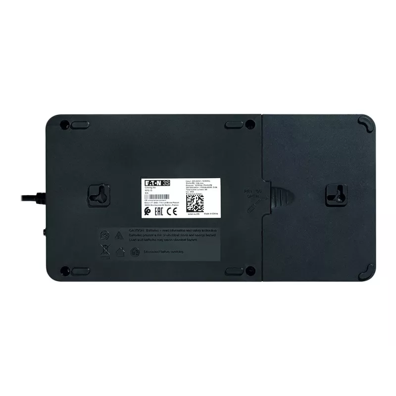 Eaton 3S 550 DIN 0,55 kVA 330 W 6 kintamosios srovės lizdų