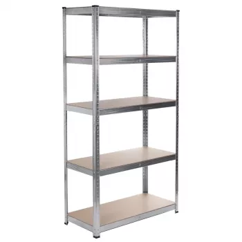 Sandėliavimo stelažas GreenBlue GB378 cinkuotas metalinis 5 lentynos, cinkuoto plieno, 900×400 mm, maks. 75 kg vienai lentynai